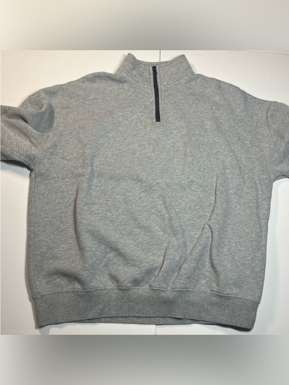 Taylor Swift S The Eras Tour Gray Quarter Zip Crewneck Sweatshirt Official Merch - Picture 8 of 16